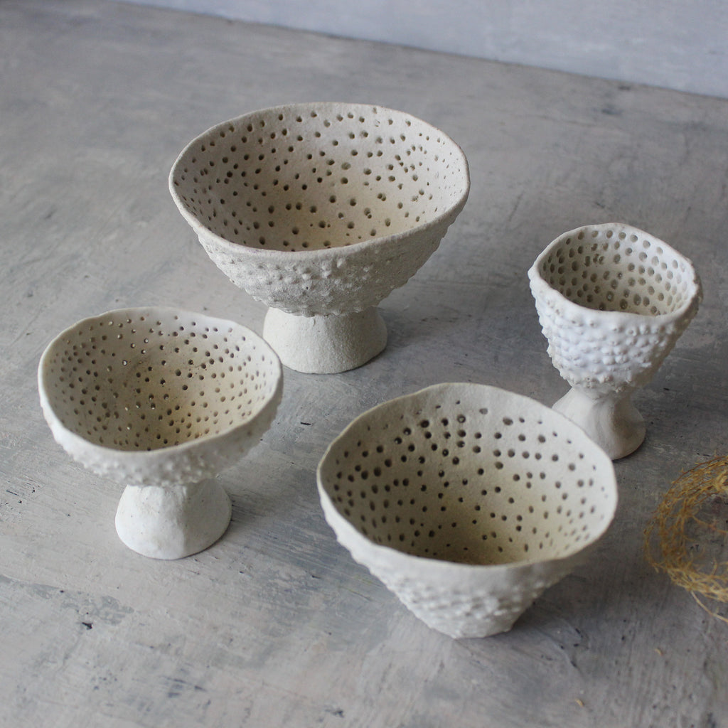 Pierced Ceramic Vessels