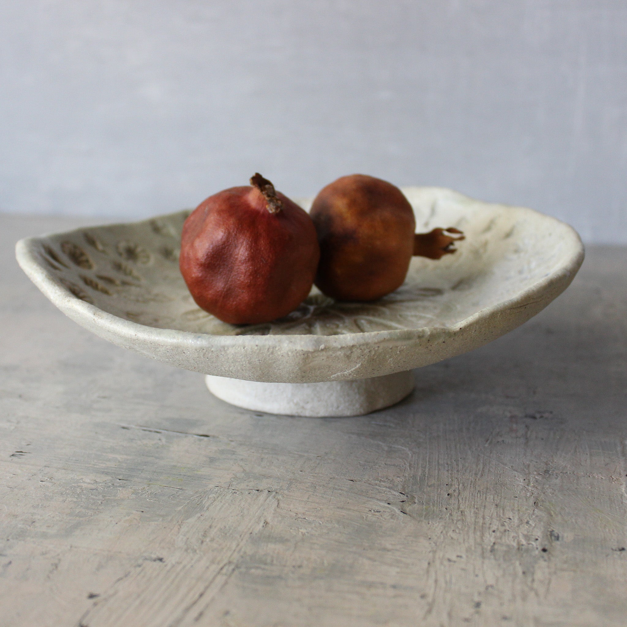 Large Lace Pedestal Dish