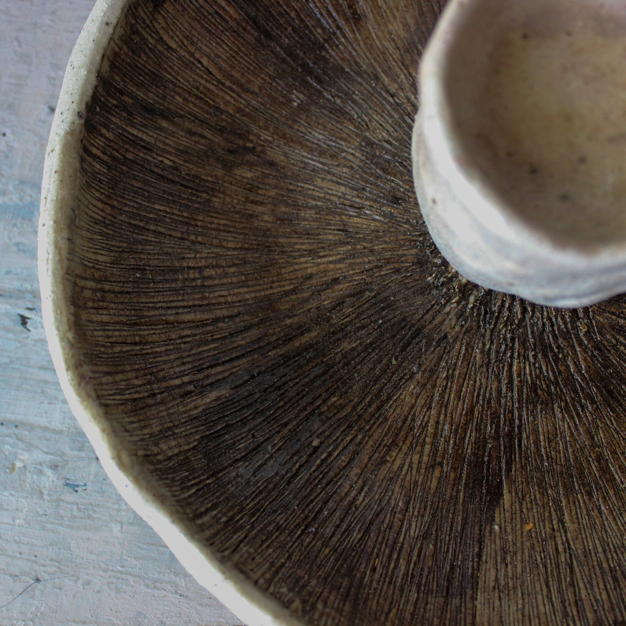 Giant Ceramic Mushroom