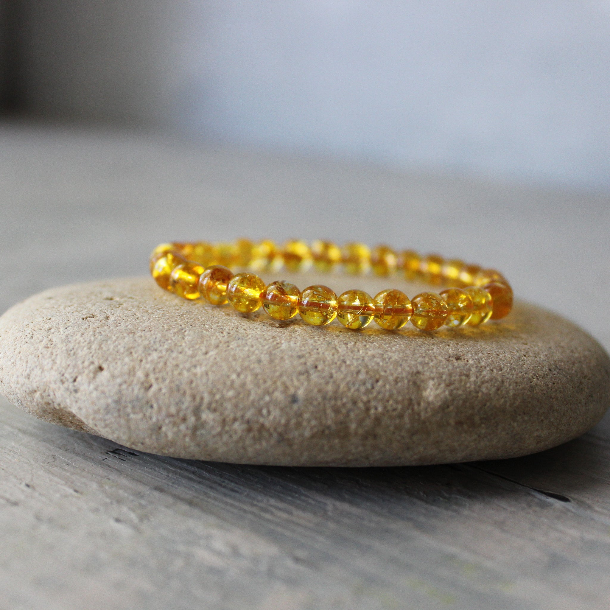 Bead Bracelet Citrine