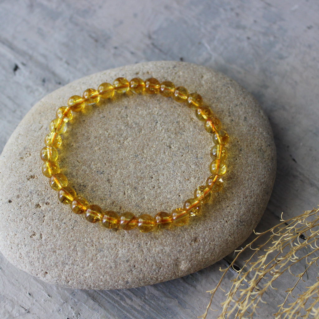 Bead Bracelet Citrine