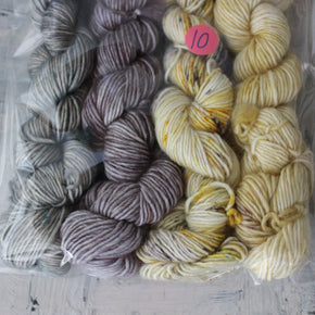 Hand Dyed Merino Mini Skeins