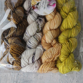 Hand Dyed Merino Mini Skeins