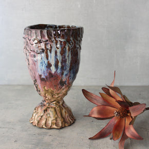 RAW Dark Large Goblet Vase