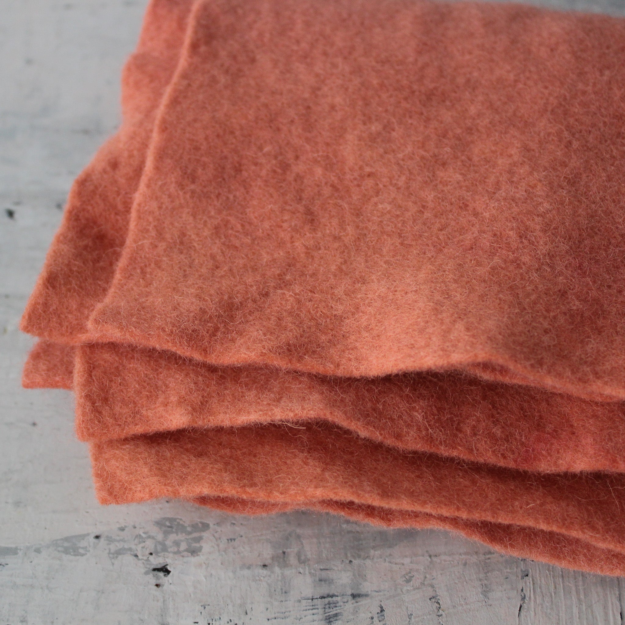 Hand Dyed Wool Felt Sheets