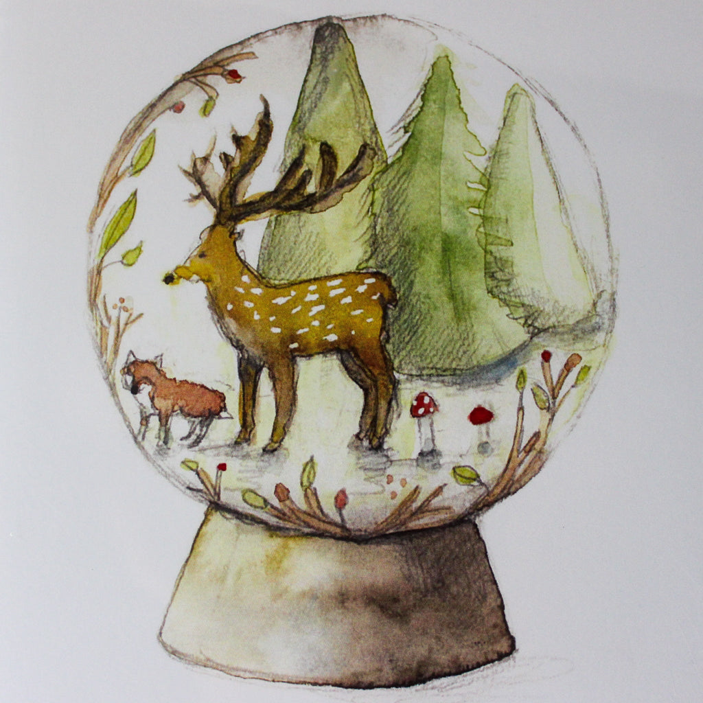 Anna Pignataro Card 'Christmas Dome' - Tribe Castlemaine