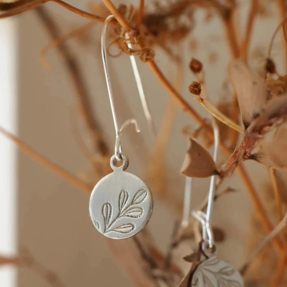 Banksia Sprig Earrings - Tribe Castlemaine