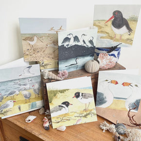 Beach Birds Greeting Cards - Bridget Farmer - Tribe Castlemaine