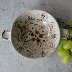 Berry Colander Bowls Painted Detail - Tribe Castlemaine