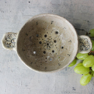 Berry Colander Bowls Painted Detail - Tribe Castlemaine