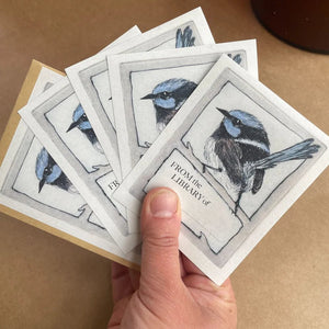 Bird Bookplates by Bridget Farmer - Tribe Castlemaine