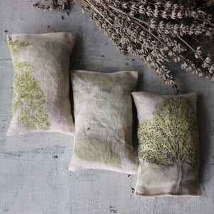 Botanical Dye Eco Print Lavender Bags - Tribe Castlemaine