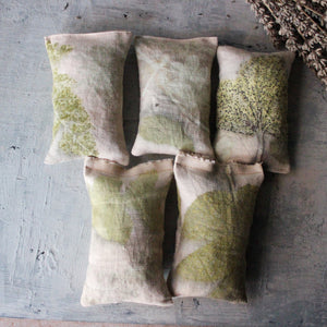 Botanical Dye Eco Print Lavender Bags - Tribe Castlemaine