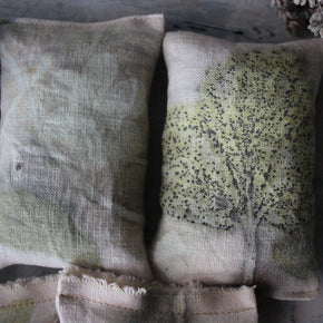 Botanical Dye Eco Print Lavender Bags - Tribe Castlemaine