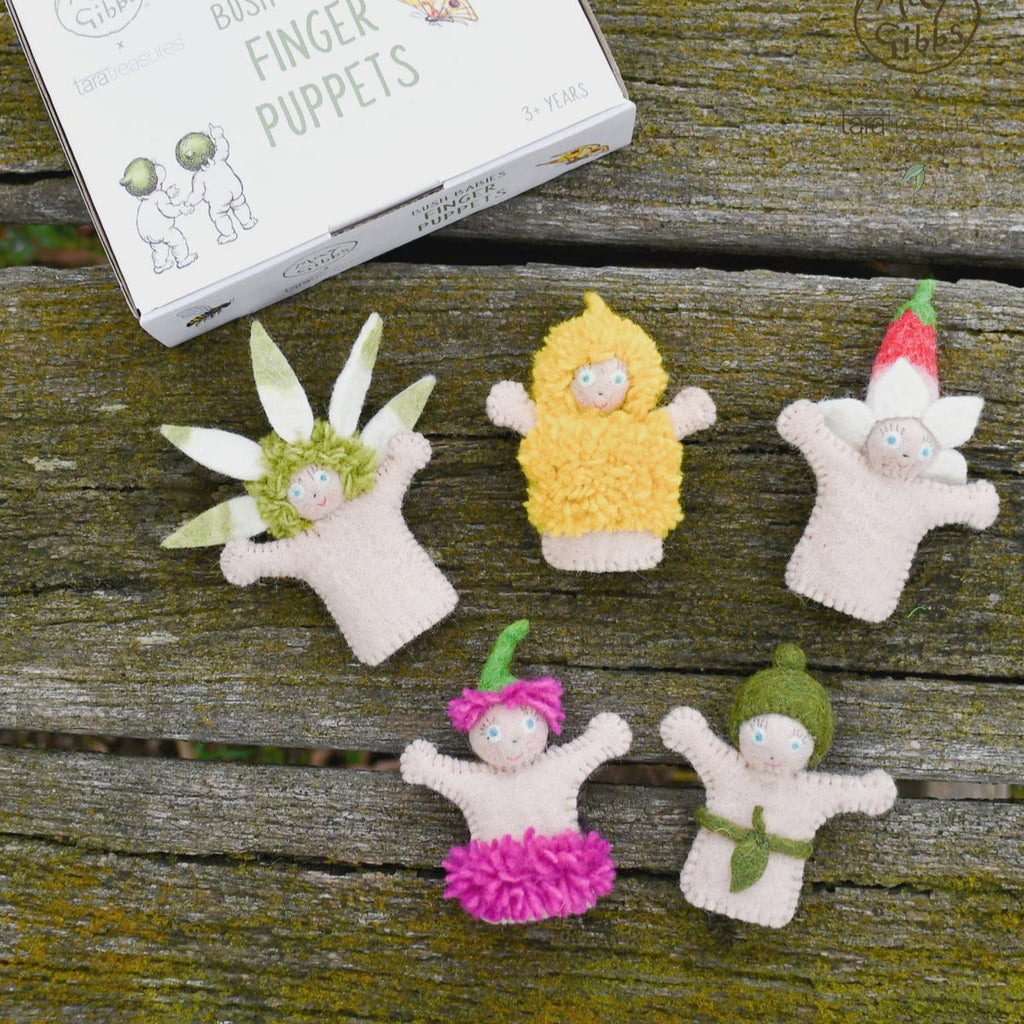 Bush Babies Finger Puppet Set - Tribe Castlemaine