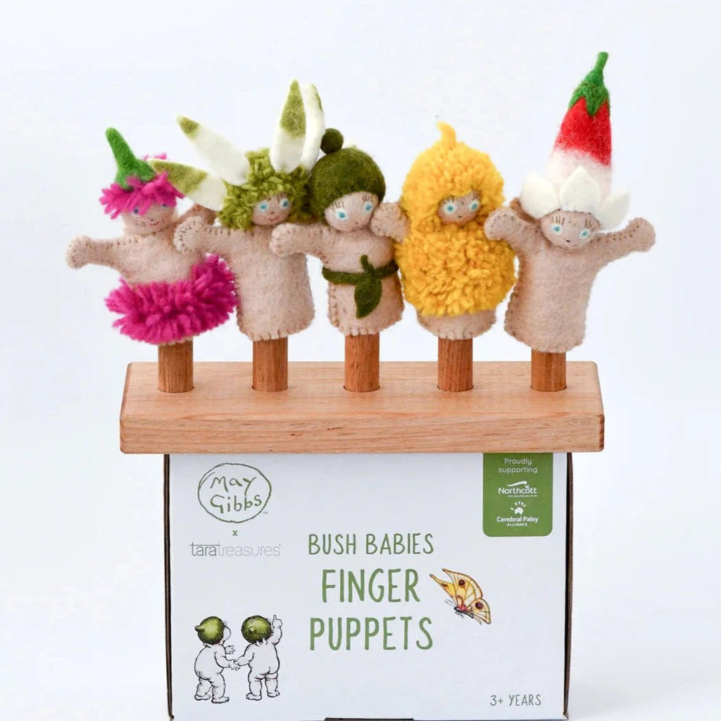 Bush Babies Finger Puppet Set - Tribe Castlemaine