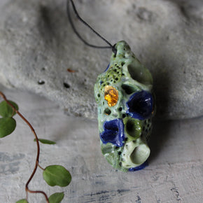 Ceramic Coral Pod Necklace - Tribe Castlemaine