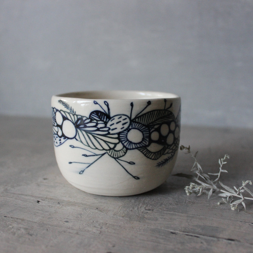 Ceramic Seafoam Latte Cup - Tribe Castlemaine