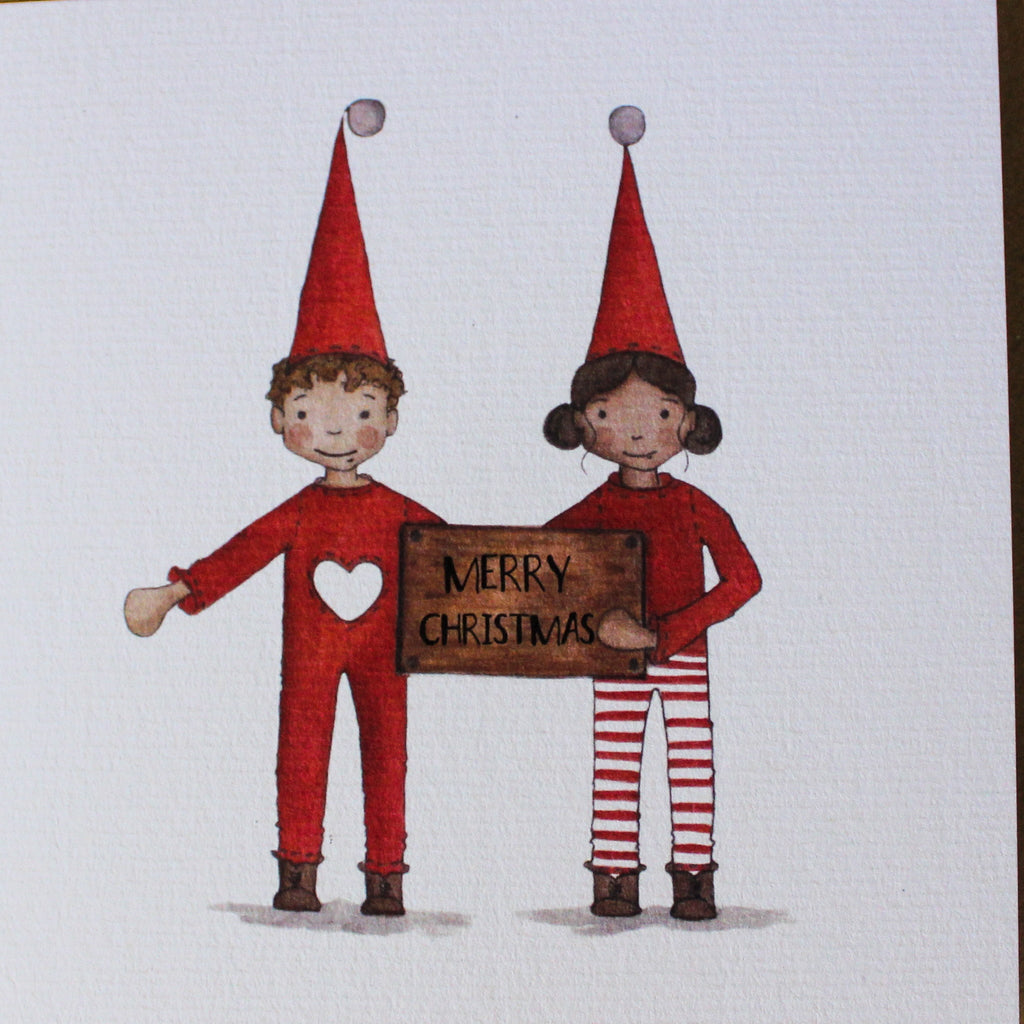 Christmas Elf Card by Forest & Fig - Tribe Castlemaine