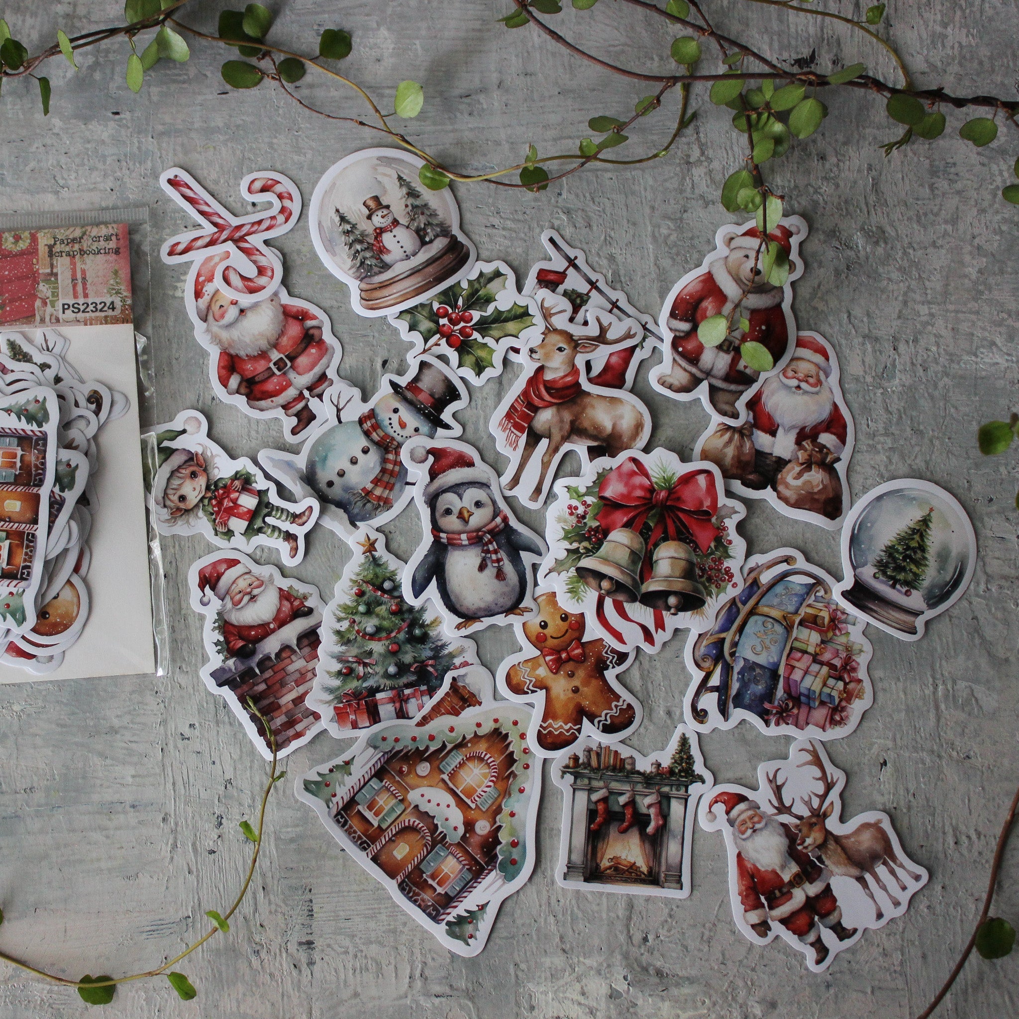 Christmas Sticker Packs - Tribe Castlemaine