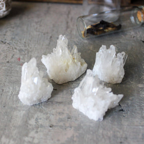 Clear Quartz Crystal Clusters - Tribe Castlemaine