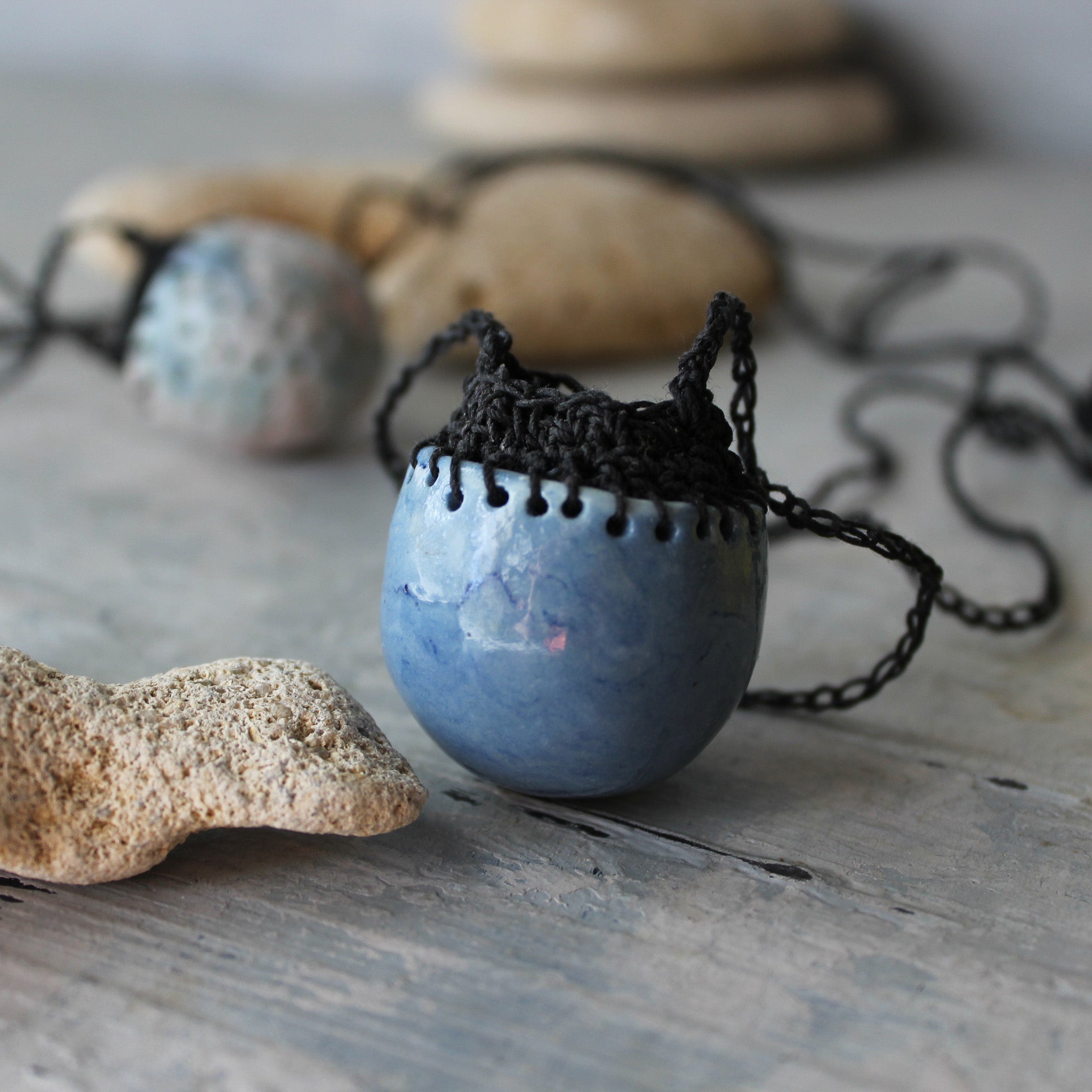 Crochet Pendant Necklaces - Tribe Castlemaine