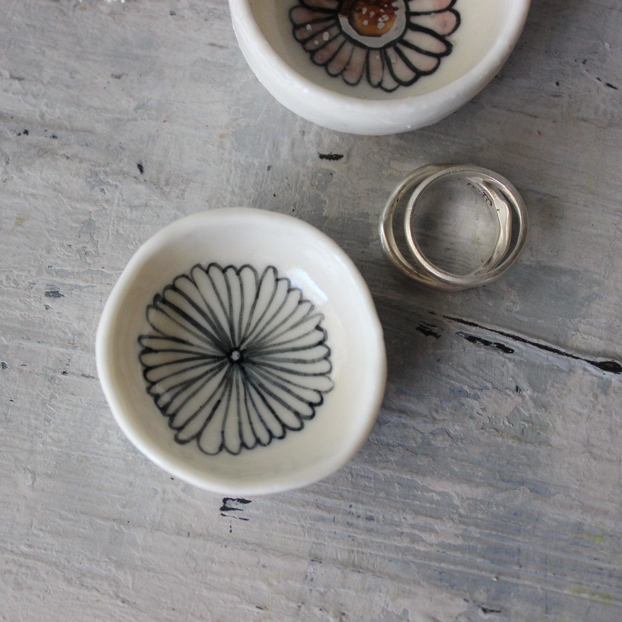 Daisy Trinket Dishes - Tribe Castlemaine