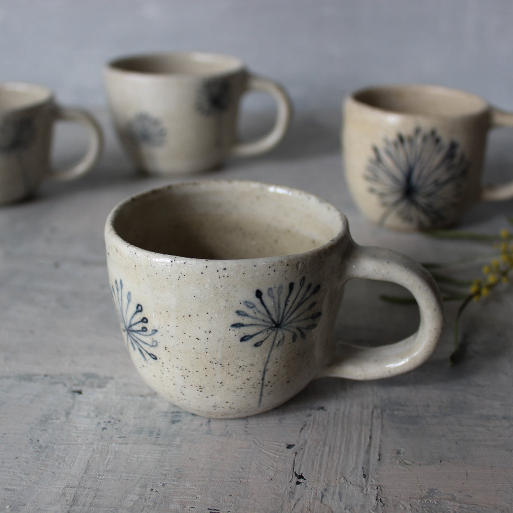 Dandelion Handled Cups - Tribe Castlemaine