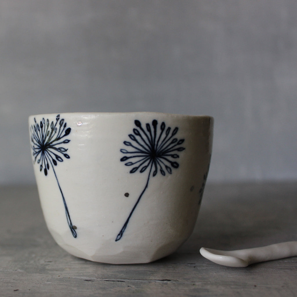 Dandelion Latte Cup Silver - Tribe Castlemaine