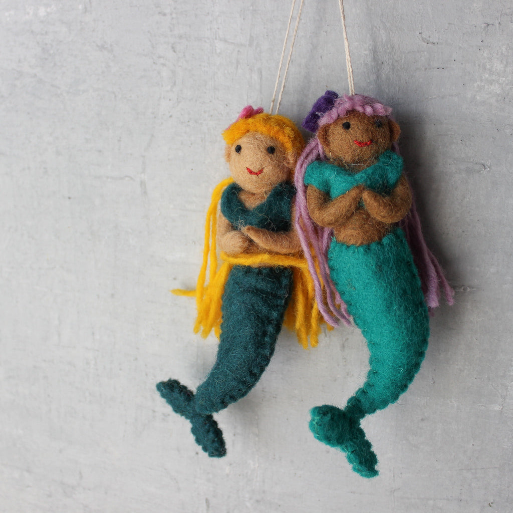 Felt Coral Mermaids - Tribe Castlemaine