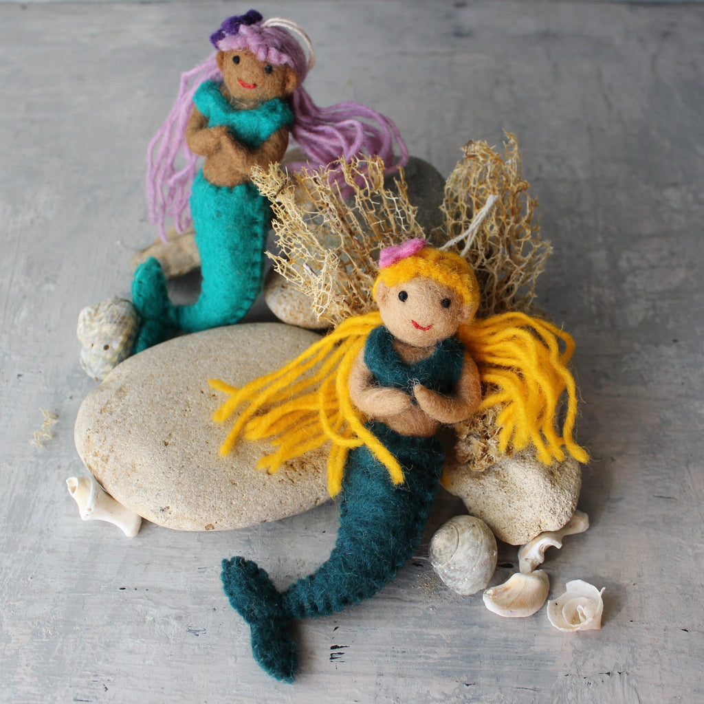 Felt Coral Mermaids - Tribe Castlemaine