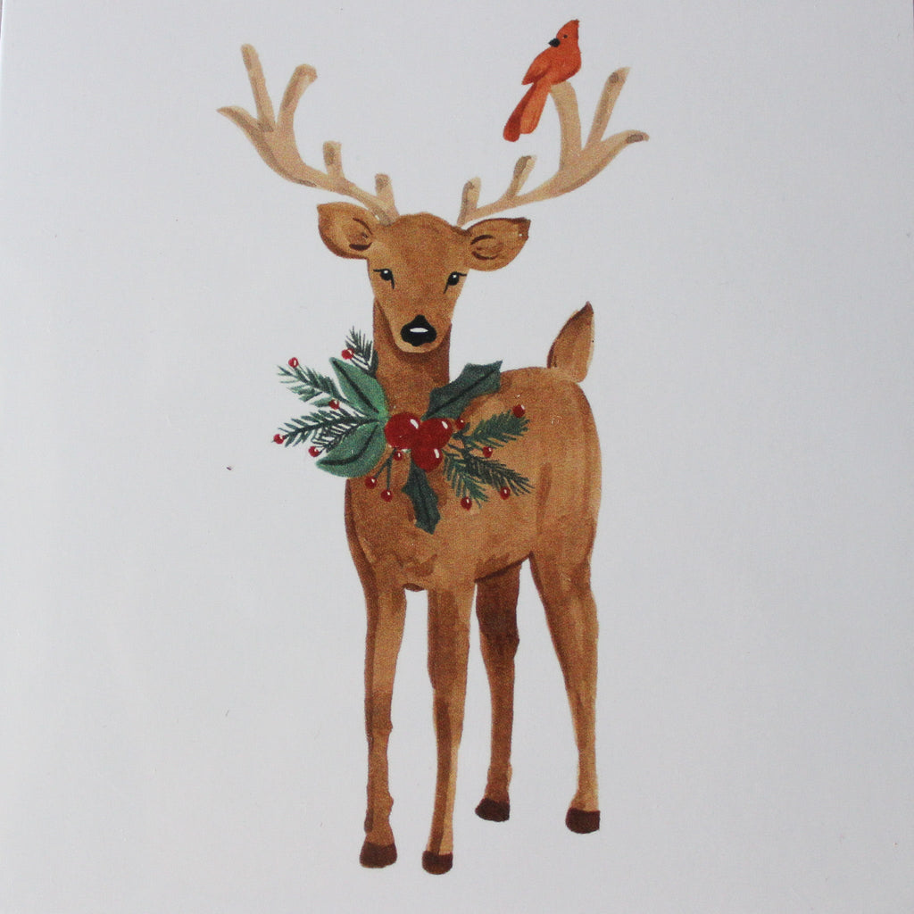 Festive Deer Card Sabina Fenn - Tribe Castlemaine