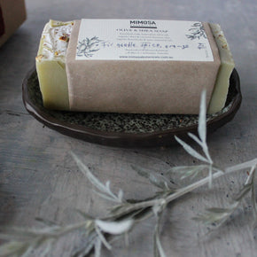 Festive Farmhouse Soap & Ceramic Soap Dish Gift Box - Tribe Castlemaine