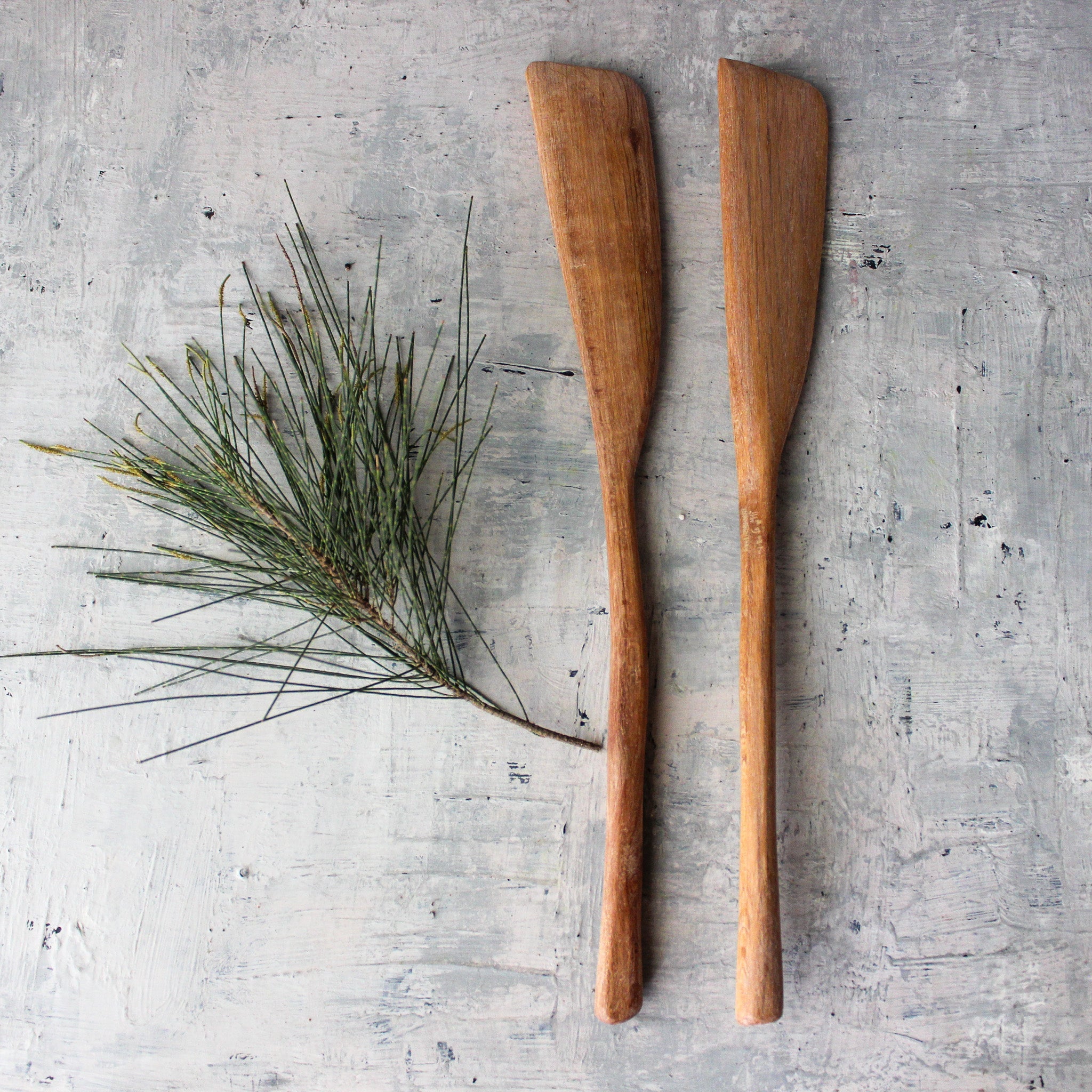 Hand Carved She - Oak Cooking Utensils - Tribe Castlemaine