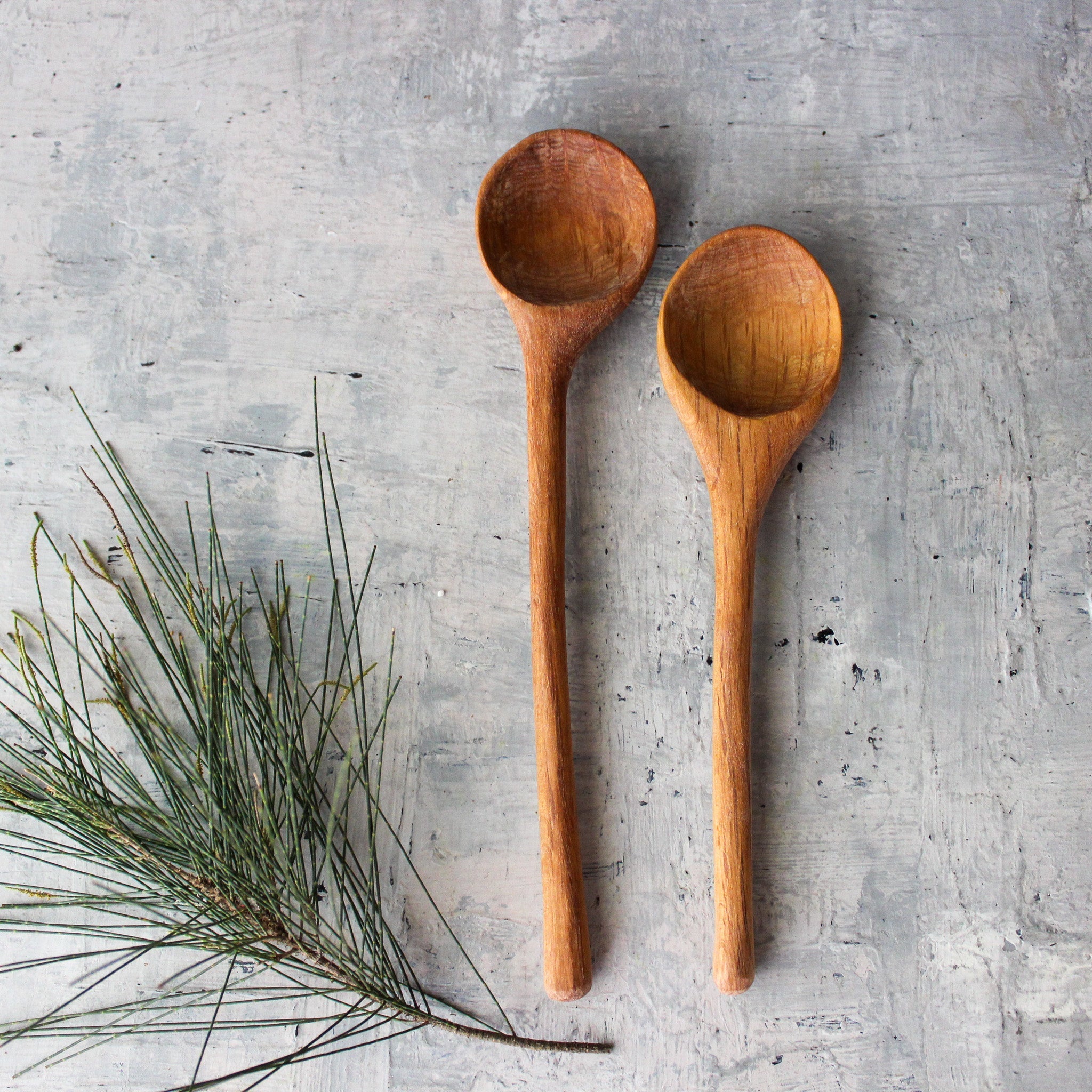 Hand Carved She - Oak Cooking Utensils - Tribe Castlemaine