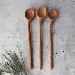 Hand Carved She - Oak Cooking Utensils - Tribe Castlemaine