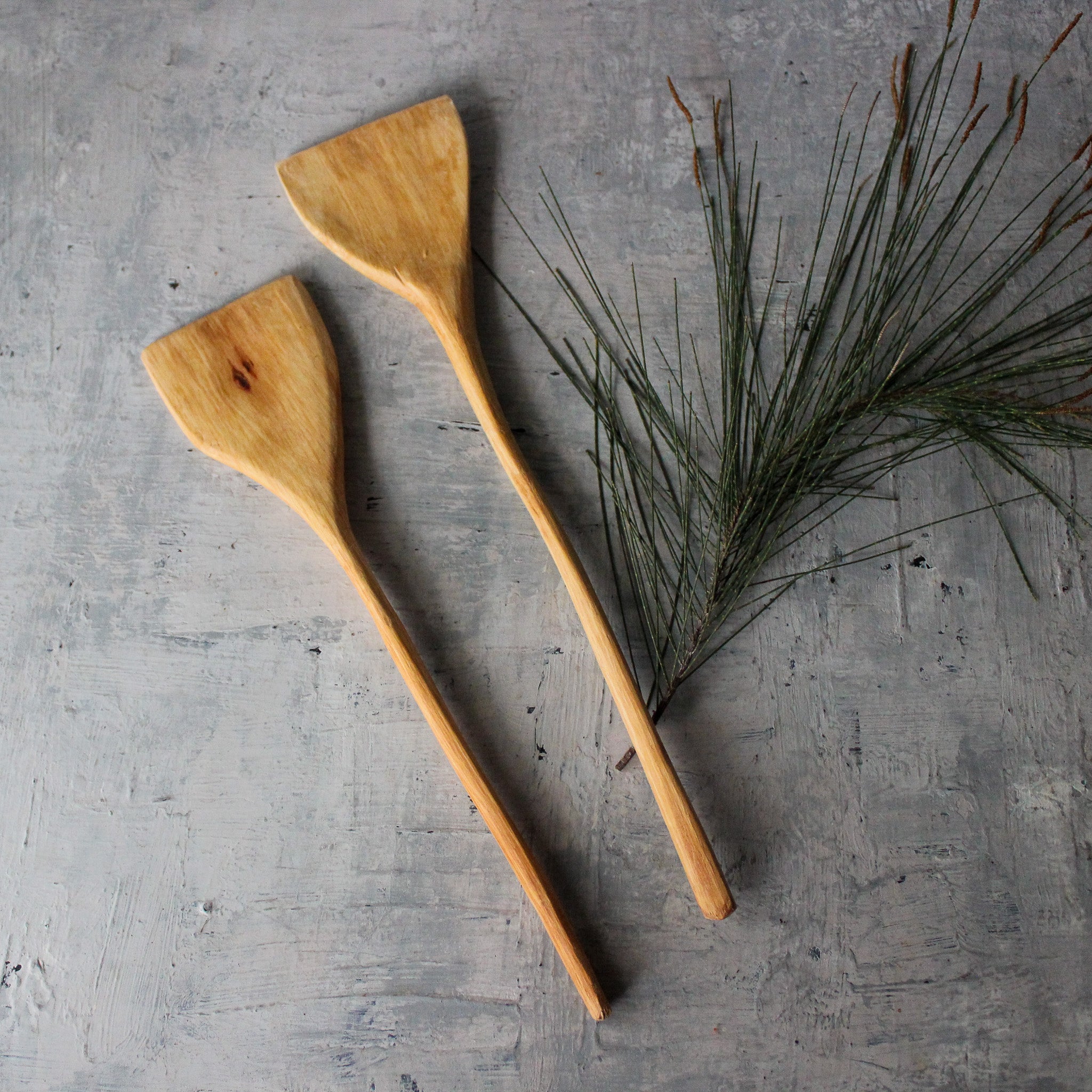 Hand Carved She-Oak Cooking Utensils - Tribe Castlemaine