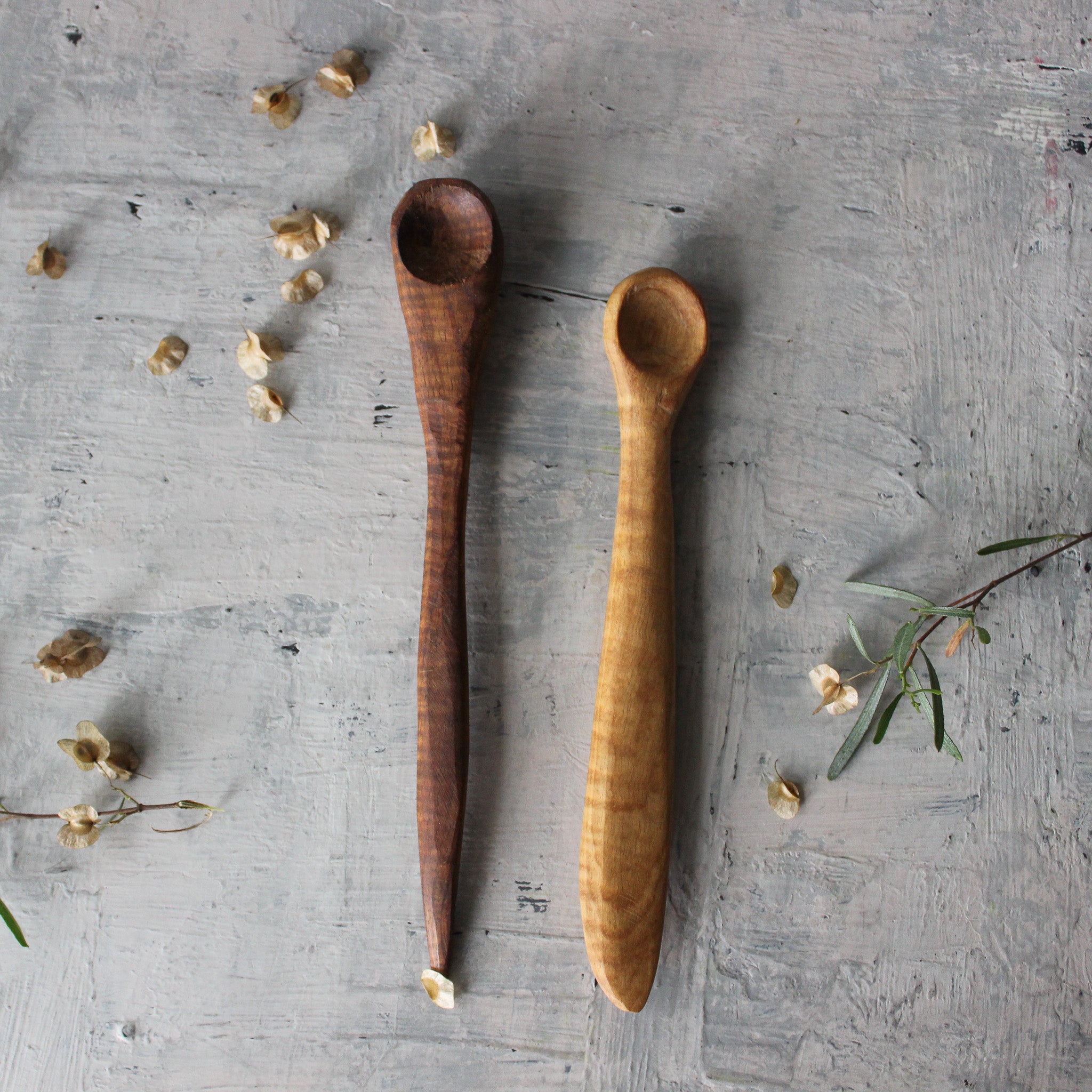 Hand Carved Small Spoons - Tribe Castlemaine