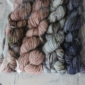 Hand Dyed Merino Mini Skeins - Tribe Castlemaine