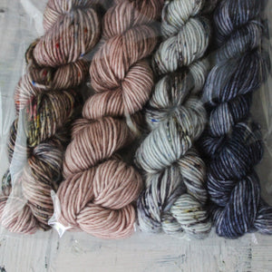 Hand Dyed Merino Mini Skeins - Tribe Castlemaine