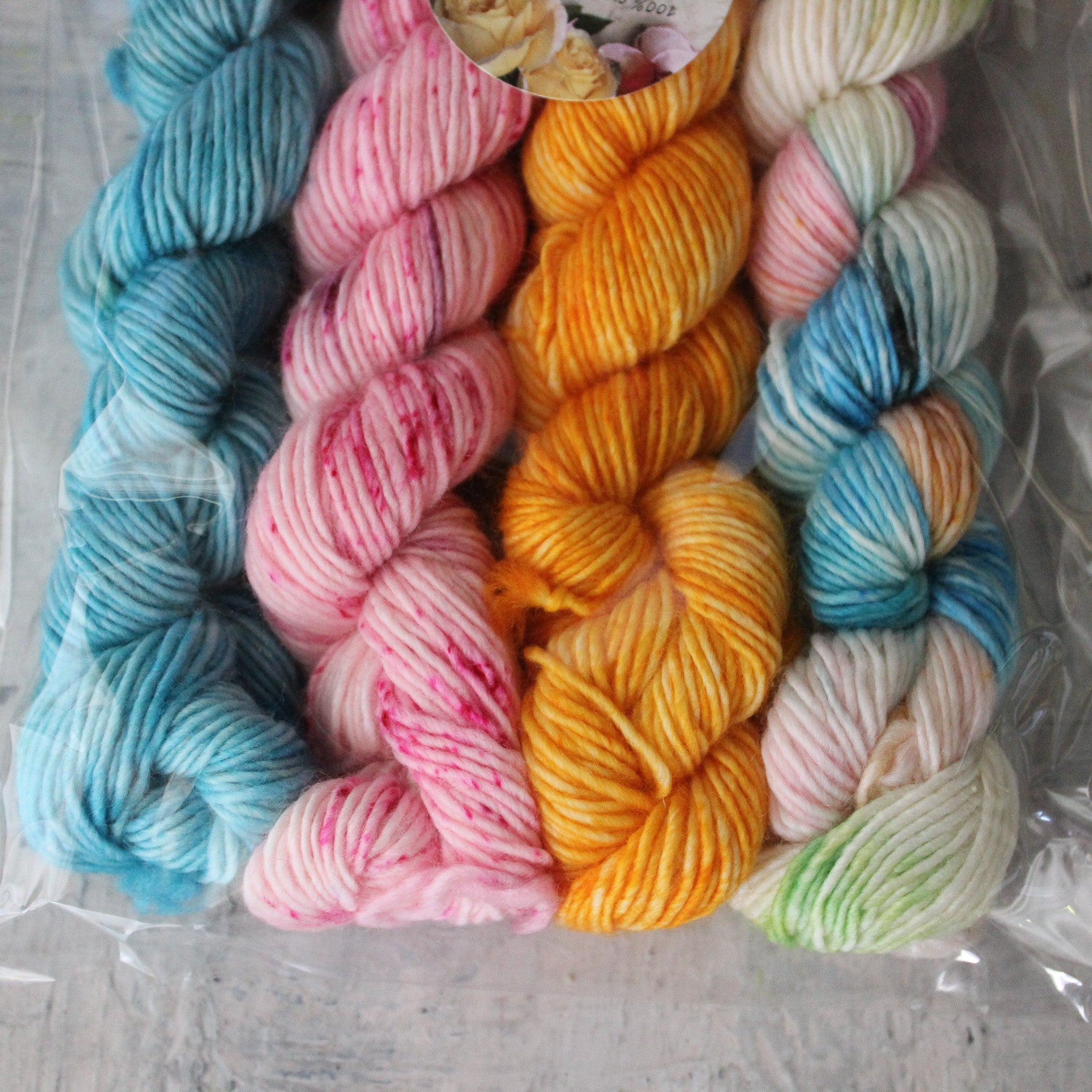 Hand Dyed Merino Mini Skeins - Tribe Castlemaine