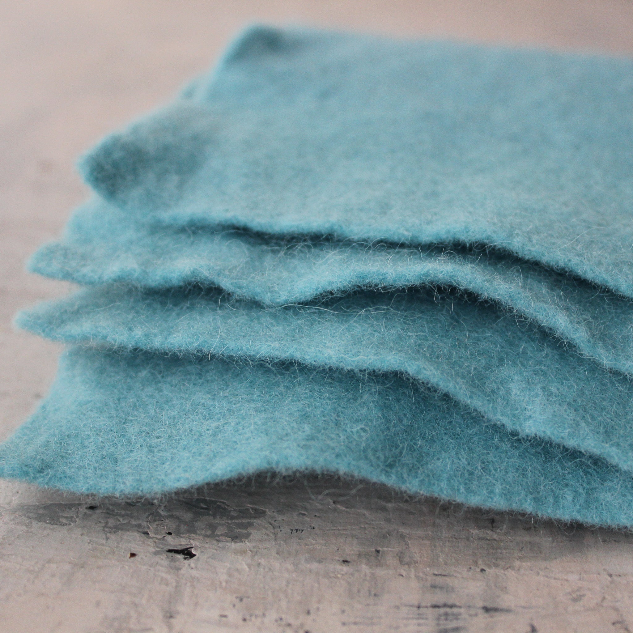 Hand Dyed Wool Felt Sheets - Tribe Castlemaine