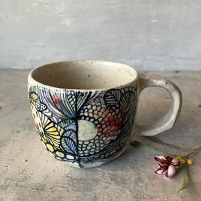 Hand Painted Handled Cups - Tribe Castlemaine