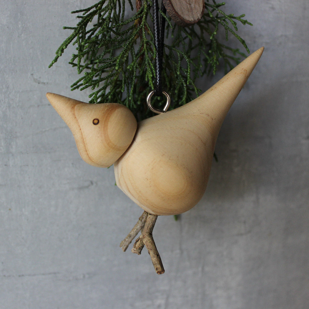 Hand - turned Wooden Hanging Ornaments - Tribe Castlemaine