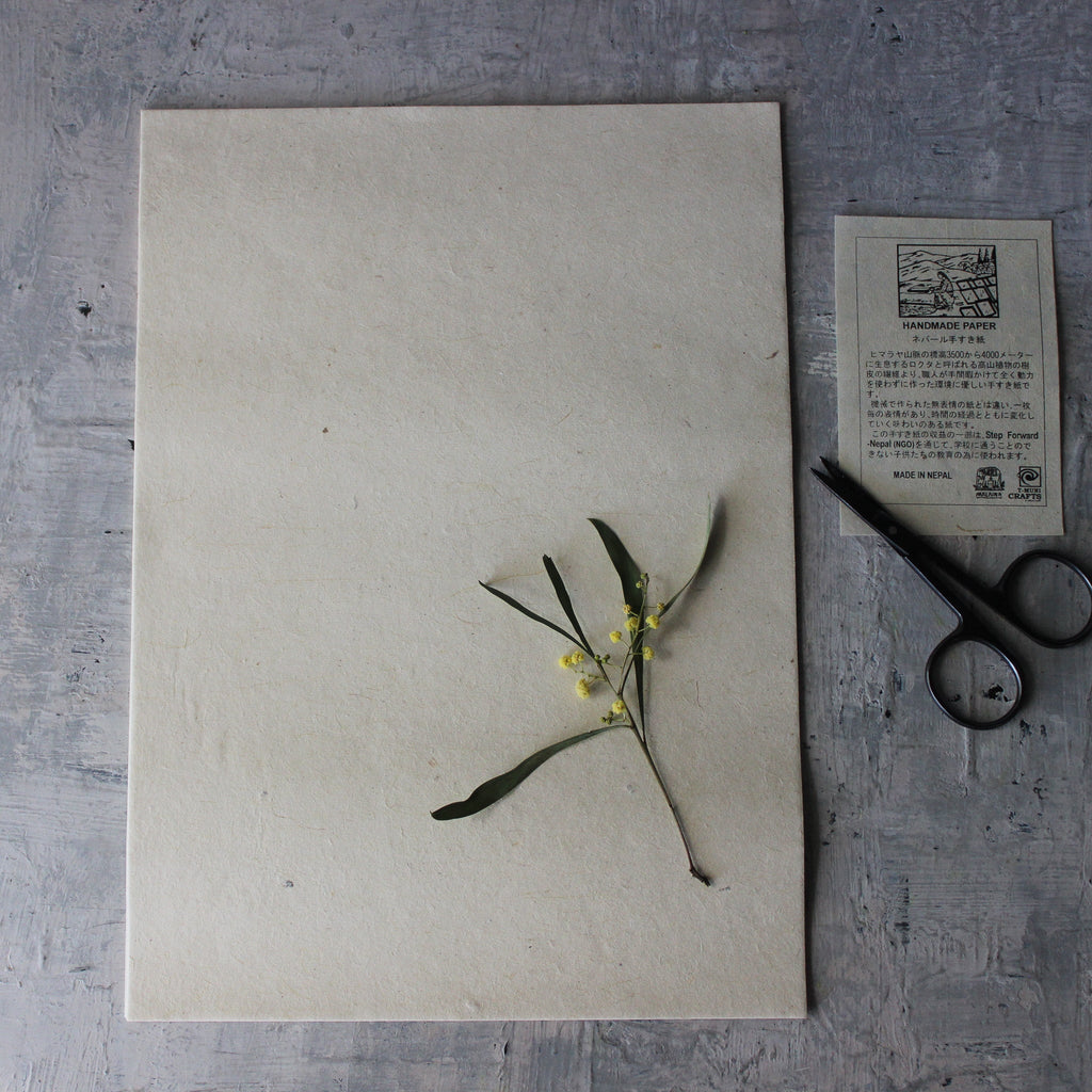 Handmade Lokta Paper A4 - Tribe Castlemaine