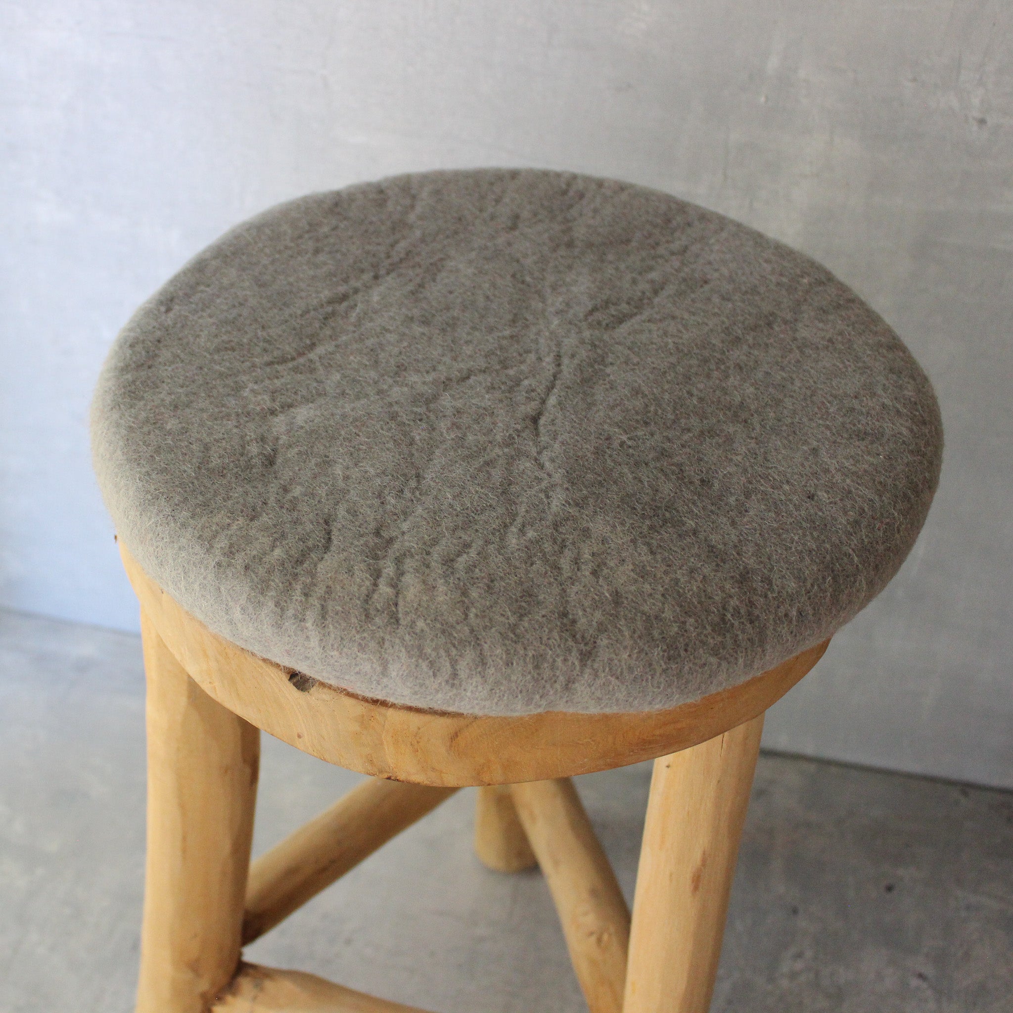 Handmade Round Wool Felt Pads - Tribe Castlemaine