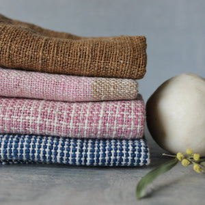 Handwoven Cotton Face Washers - Tribe Castlemaine