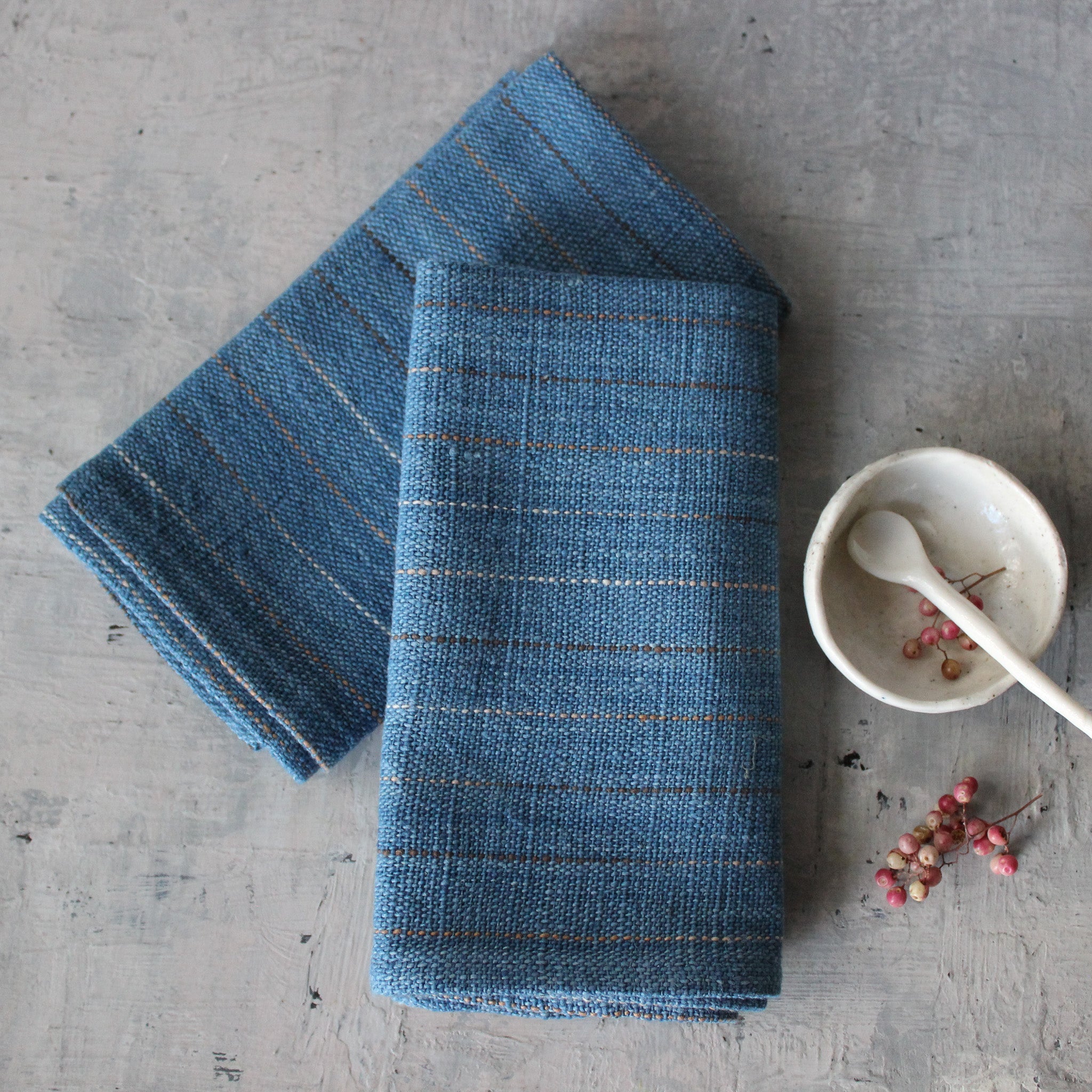 Handwoven Cotton Napkins - Tribe Castlemaine