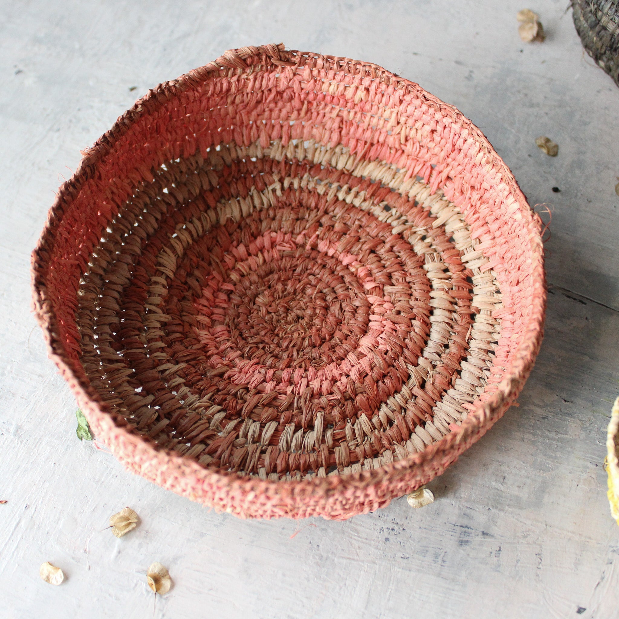 Handwoven Raffia Basket Collection #2 - Tribe Castlemaine