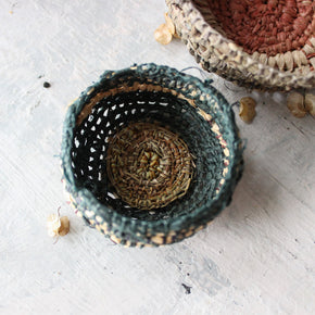 Handwoven Raffia Basket Collection #2 - Tribe Castlemaine